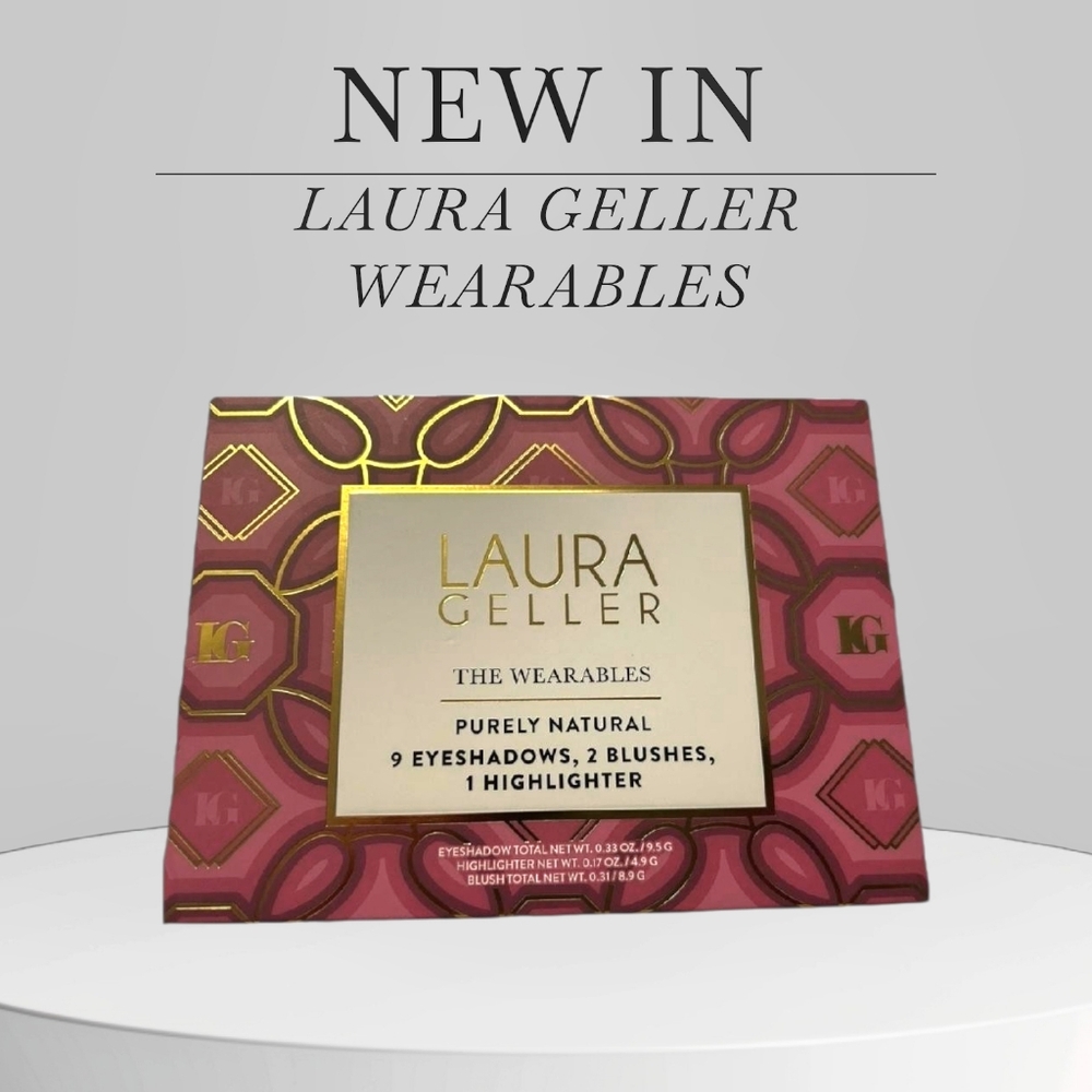 Laura Geller Wearables Eye & Face Makeup Purely Natural Palette, NWT